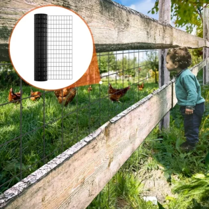 VEVOR pocinčana žičana mreža 1,22 m x 15,24 m