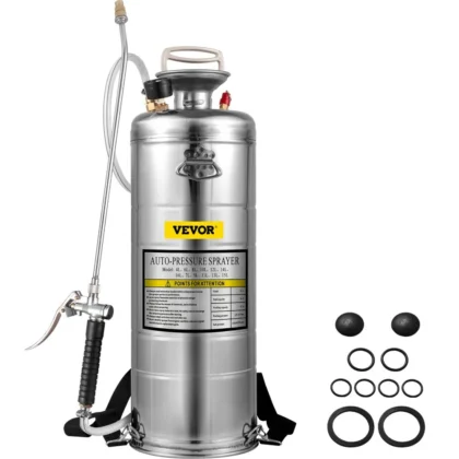 Inox tlačna prskalica 12 L – ručna pumpa za vrt, dezinfekciju i čišćenje