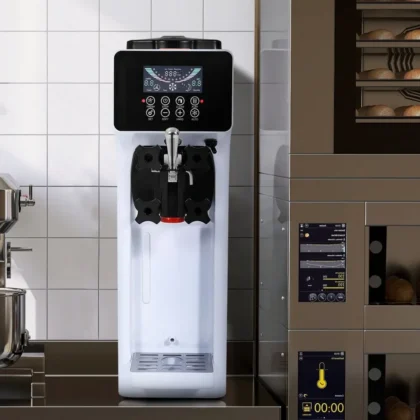 Vevor profesionalna soft serve mašina za sladoled – 10 L/h, 1 okus