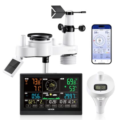 7-u-1 WiFi meteorološka stanica sa solarnim senzorom