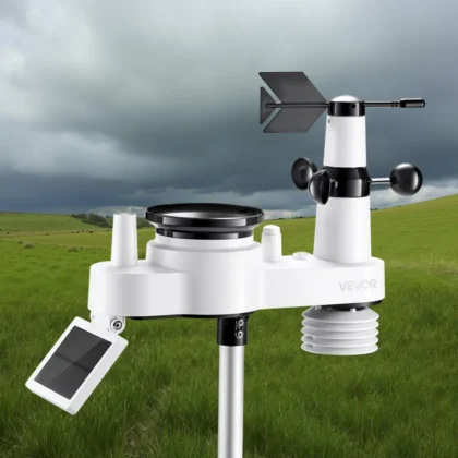 7-u-1 WiFi meteorološka stanica 7” TFT – bežični solarni senzor za poljoprivredu