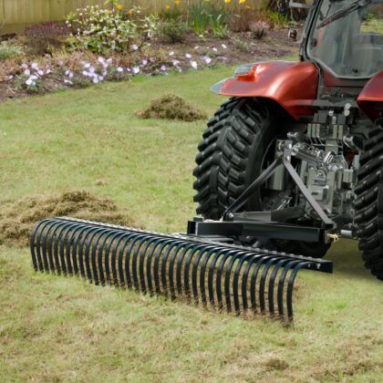 Vučeni aerator 183 cm (72”) – 3-točkovni dethatcher s 36 opruga za traktor