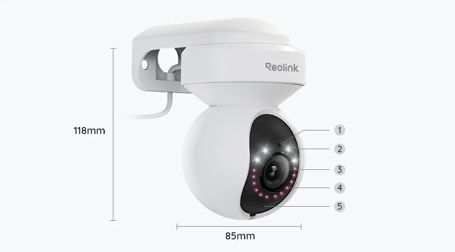 Reolink E1 Outdoor Pro 4K Wi-Fi 6 PTZ kamera