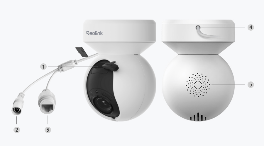 Reolink E1 Outdoor Pro 4K Wi-Fi 6 PTZ kamera - Slika 2