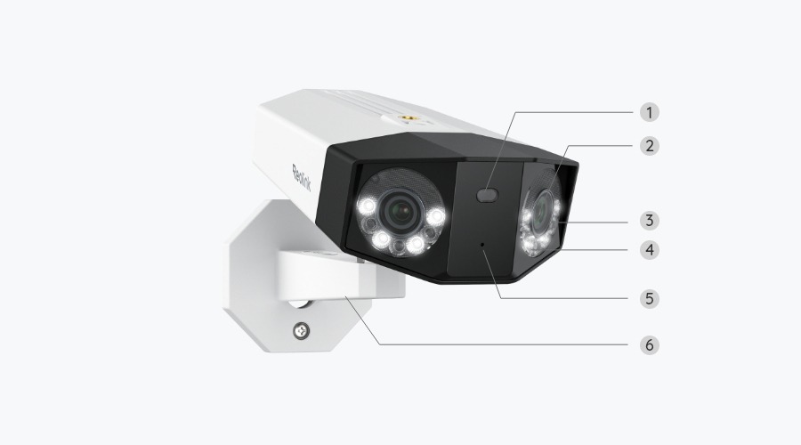 Reolink Duo 3 PoE 16 MP panoramska kamera