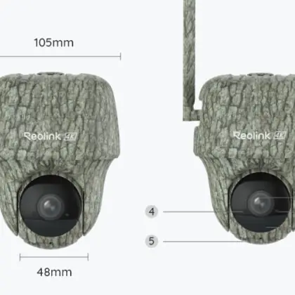 Reolink Go Ranger PT 4K 4G kamera za divlje životinje