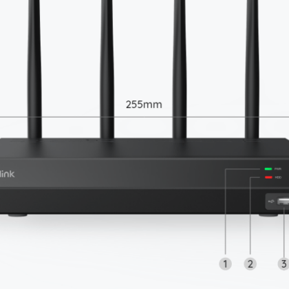 Reolink RLN12W Wi-Fi 6 NVR snimač s diskom 2 TB
