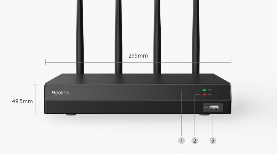 Reolink RLN12W Wi-Fi 6 NVR snimač s diskom 2 TB