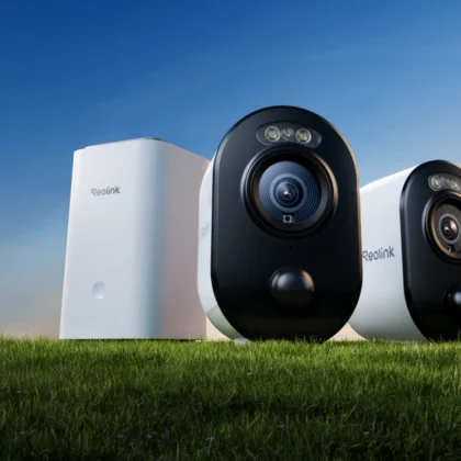 Reolink Home Hub s 2x Argus 3 Ultra 4K kamerama