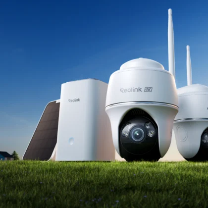 Reolink Home Hub s 2x Argus PT Ultra 4K kamerama