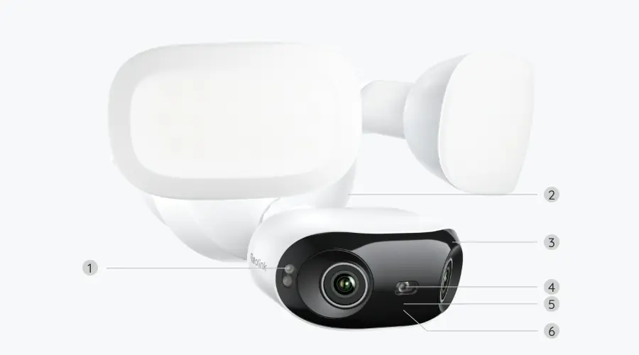 Reolink Elite Floodlight WiFi 4K 180° reflektorska kamera
