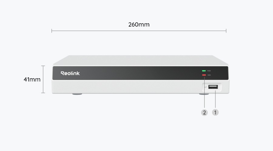 Reolink RLN8-410 8-kanalni PoE NVR snimač - Slika 3