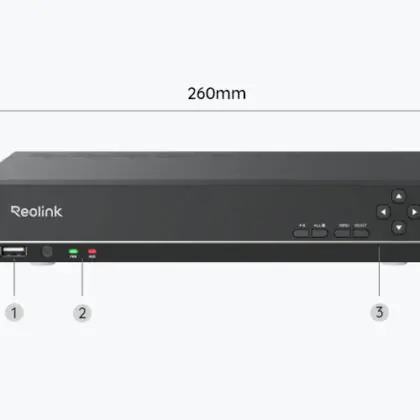 Reolink RLN8-410 8-kanalni PoE NVR snimač