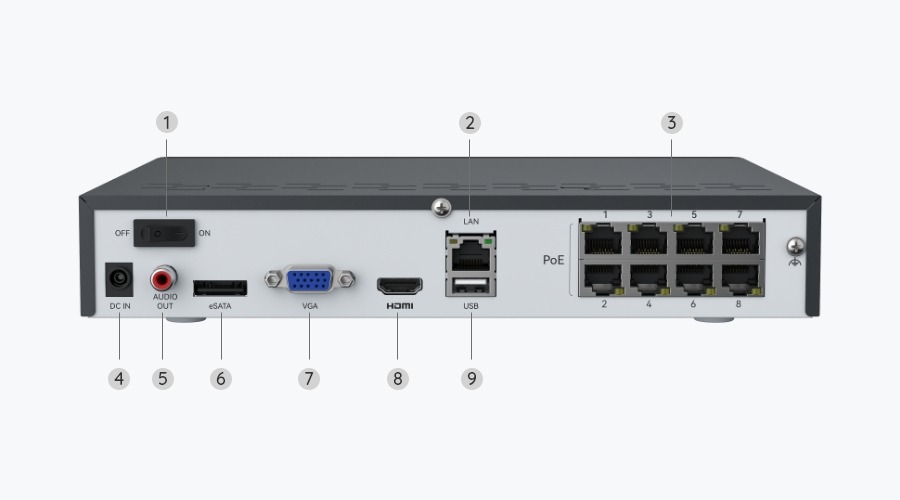 Reolink RLN8-410 8-kanalni PoE NVR snimač - Slika 2