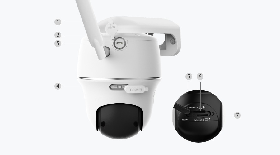 Reolink Go PT Ultra 4K 4G PT baterijska kamera - Slika 2