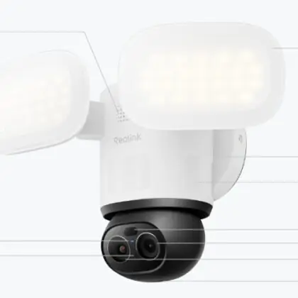 Reolink TrackFlex Floodlight WiFi 4K PTZ kamera