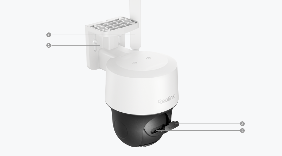 Reolink Go PT S Lite 4G LTE kamera - Slika 2
