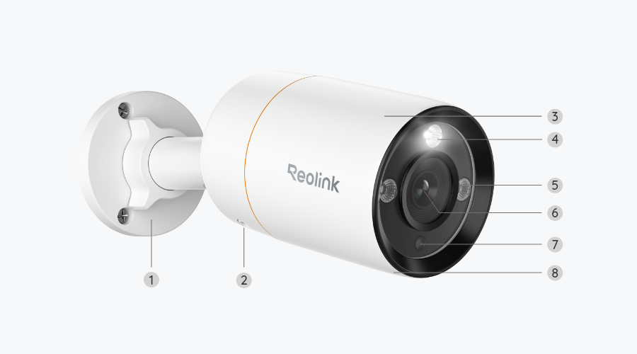Reolink RLC-1212A 12 MP PoE kamera s reflektorom