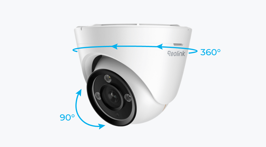 Reolink RLC-1224A 12 MP PoE kamera s reflektorom - Slika 2