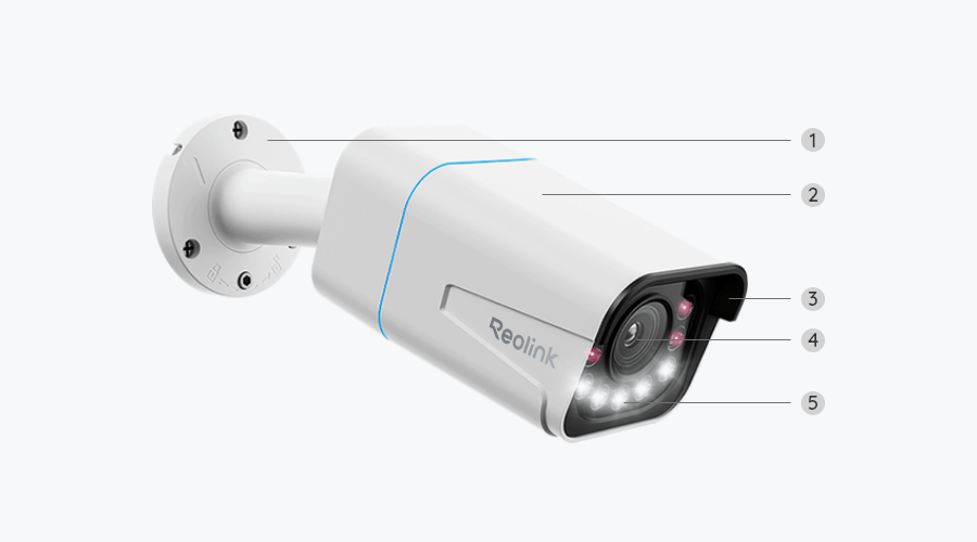 Reolink RLC-811A 4K PoE kamera s 5× optičkim zumom
