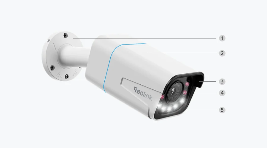 Reolink RLC-811A 4K PoE kamera s 5× optičkim zumom