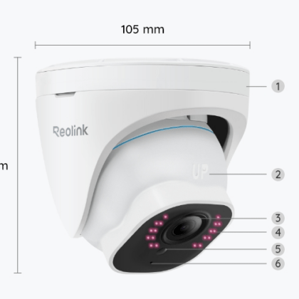 Reolink RLC-820A 4K PoE kamera