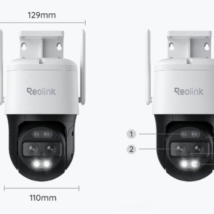 Reolink TrackMix WiFi 4K PTZ kamera s dvostrukom lećom