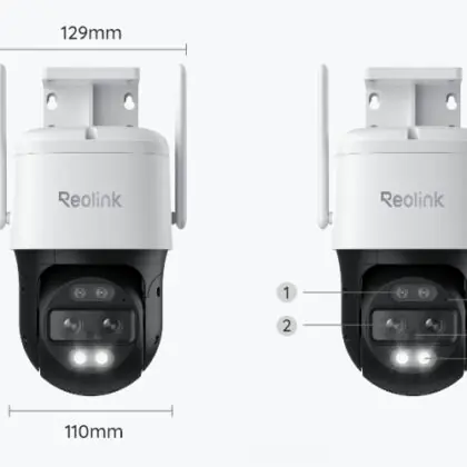 Reolink TrackMix WiFi 4K PTZ kamera s dvostrukom lećom