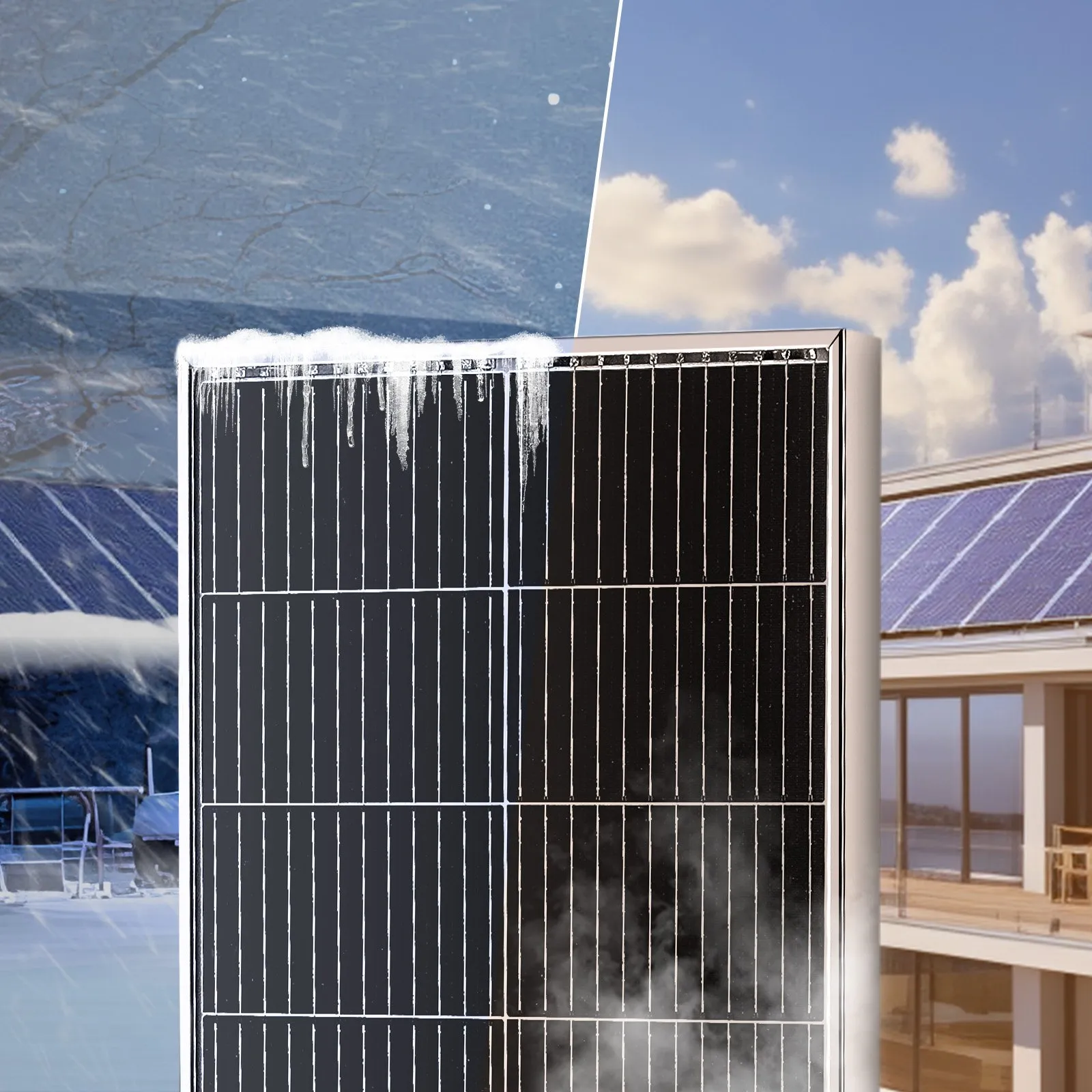 VEVOR S100 monokristalni solarni komplet 100 W 12 V - Slika 8