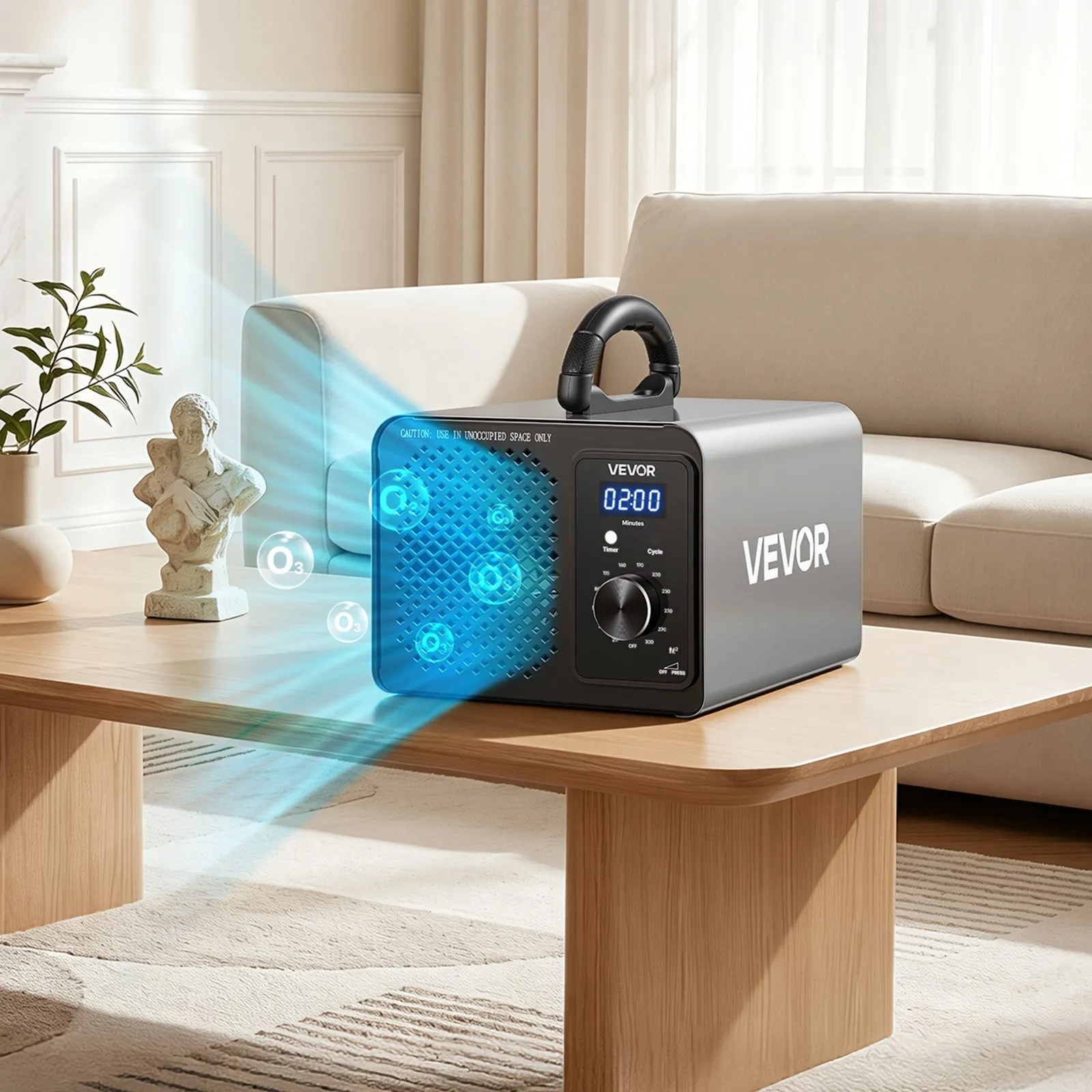 VEVOR HS-B01-EU generator ozona 36.000 mg/h za 300 m² - Slika 8