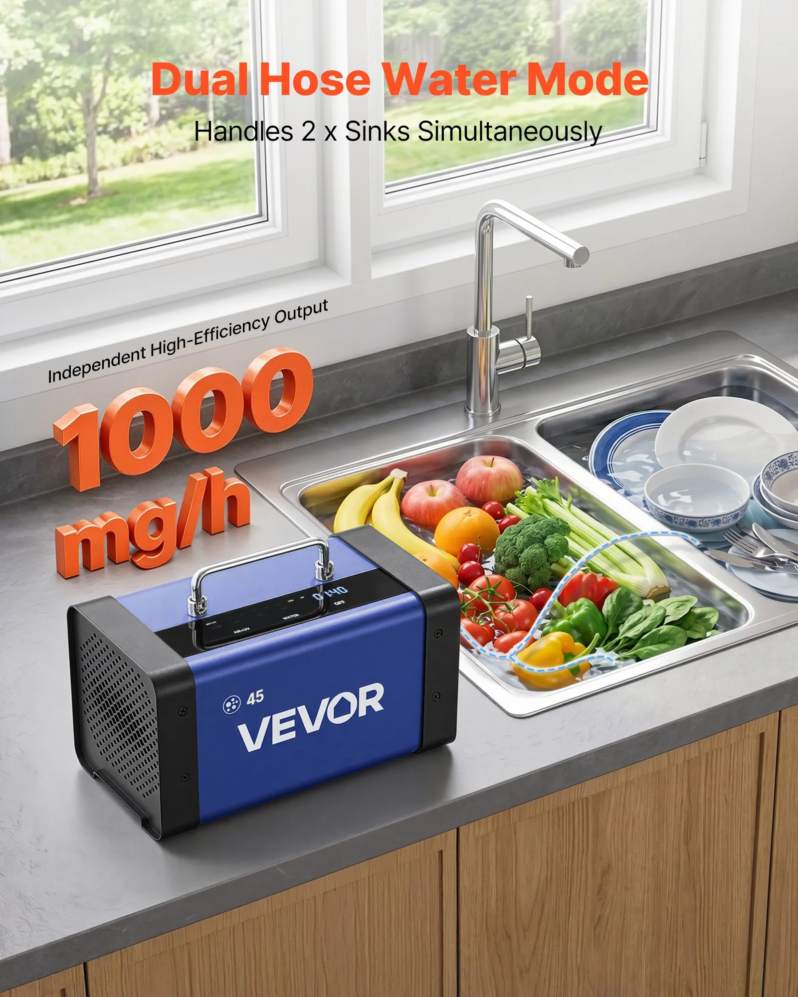 VEVOR HS-B04-EU generator ozona 45.000 mg/h za 350 m² - Slika 6