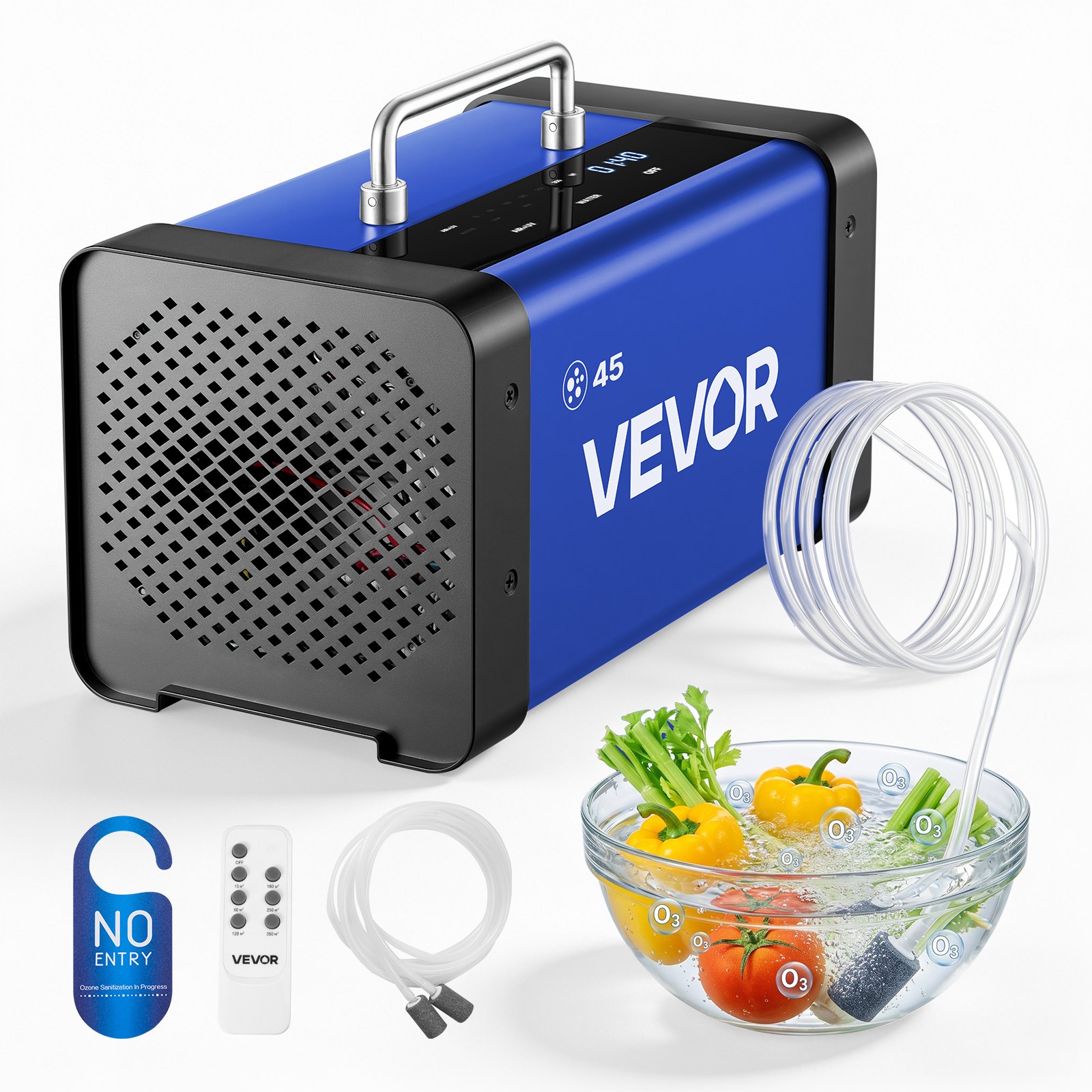 VEVOR HS-B04-EU generator ozona 45.000 mg/h za 350 m²