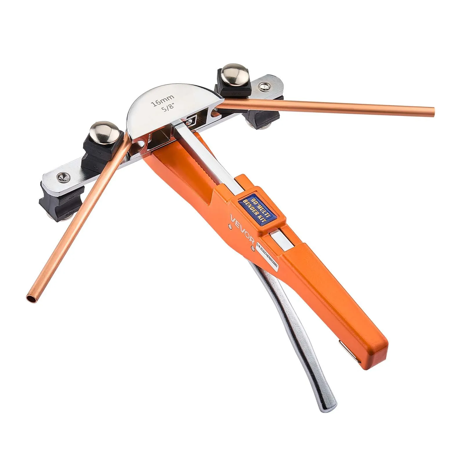 VEVOR CT-S999RF ručni savijač cijevi 6–22 mm sa 7 kalupa - Slika 9