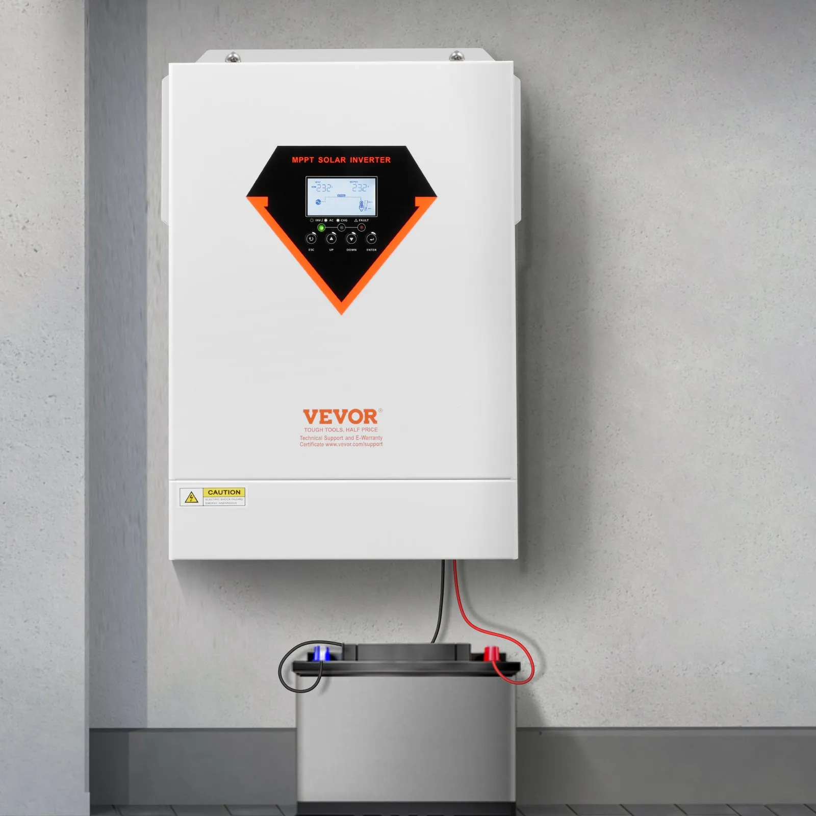 VEVOR EM6200-48L hibridni solarni inverter 6000 W 48 V - Slika 8