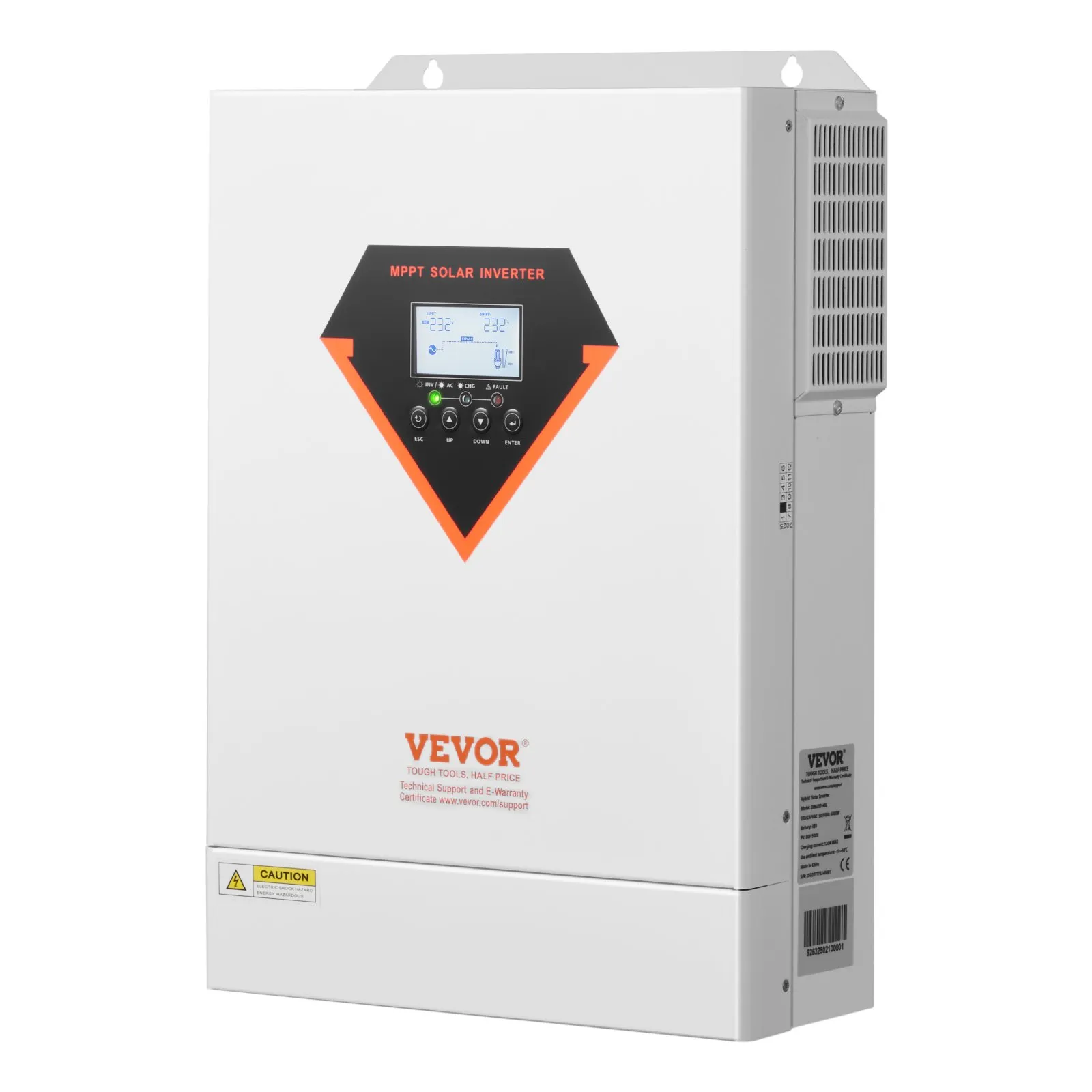 VEVOR EM6200-48L hibridni solarni inverter 6000 W 48 V - Slika 11