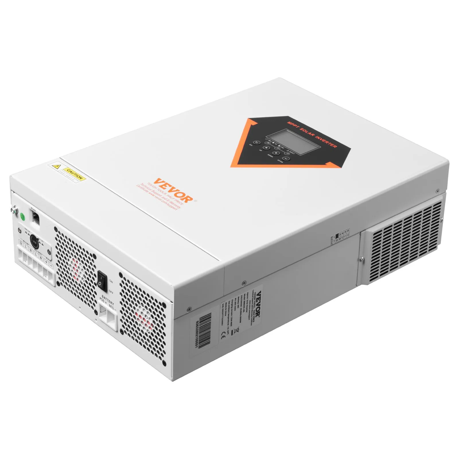 VEVOR EM6200-48L hibridni solarni inverter 6000 W 48 V - Slika 12