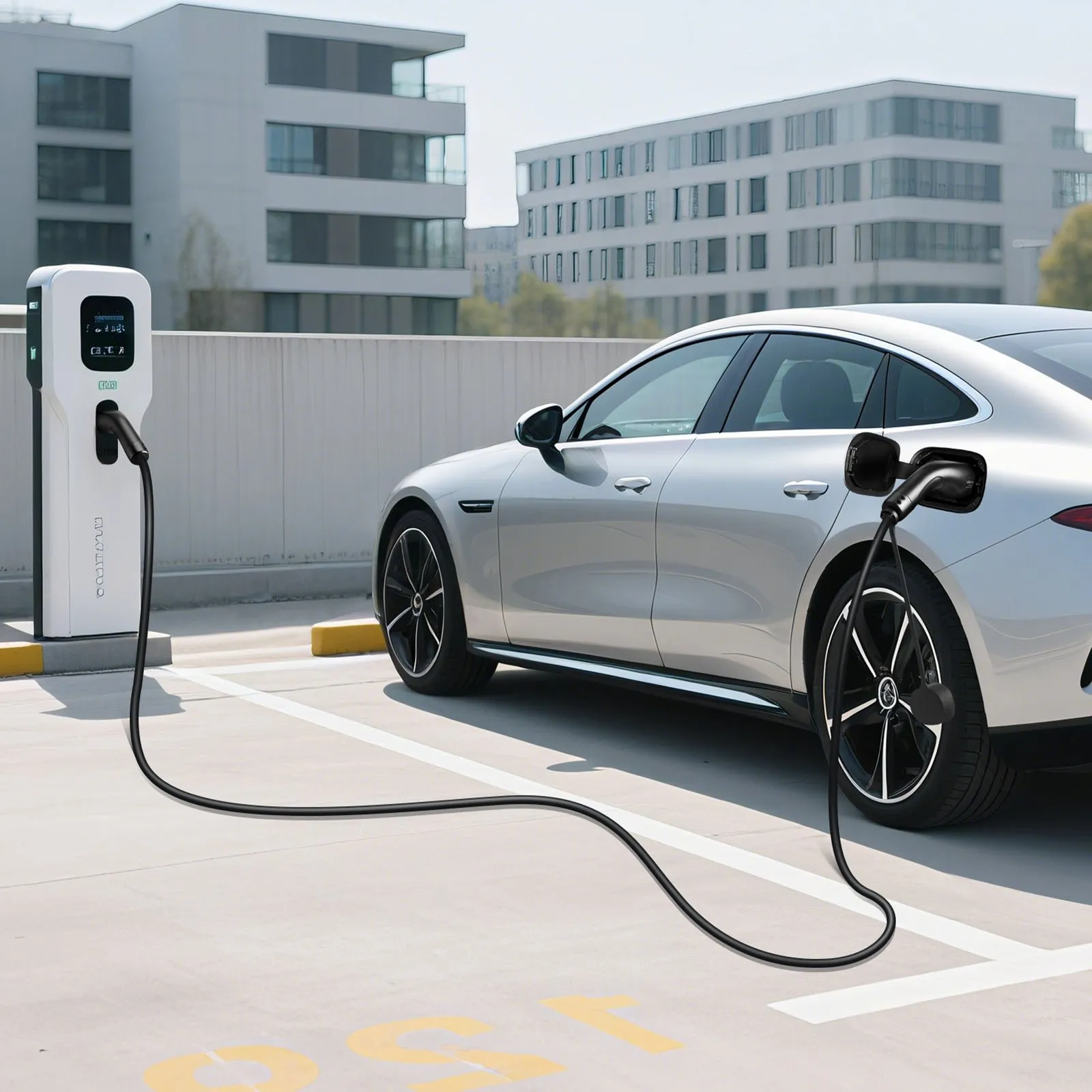 VEVOR EVE04 produžni kabel Tip 2 za električna vozila, 10 m, 22 kW - Slika 8