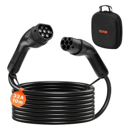 VEVOR EVE04 produžni kabel Tip 2 za električna vozila, 10 m, 22 kW