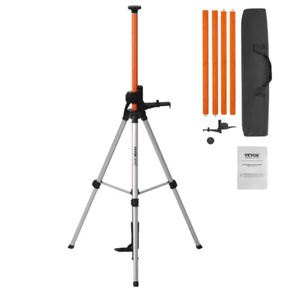 VEVOR SP-1 stativ za laserski nivelir, 104–340 cm