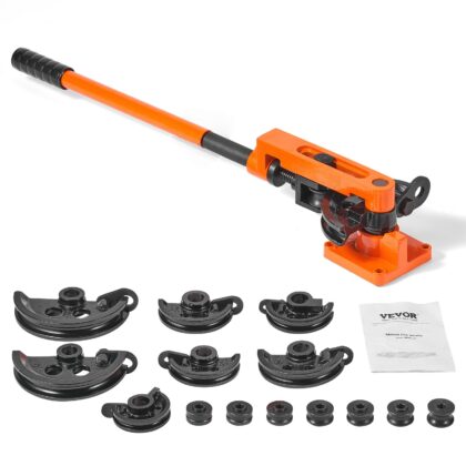 VEVOR SWG-25 ručni savijač cijevi 9,5–25,4 mm s 7 matrica