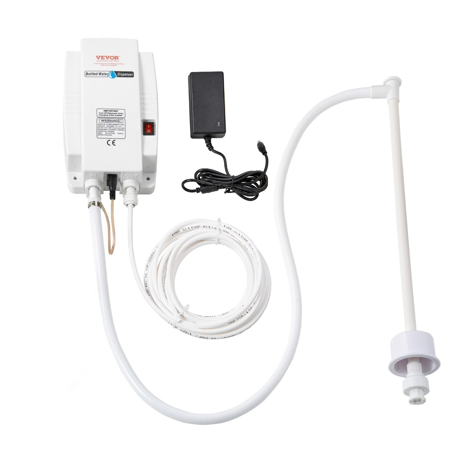VEVOR pumpa za boce vode 50 W, 2,8–4,1 bar - Slika 12