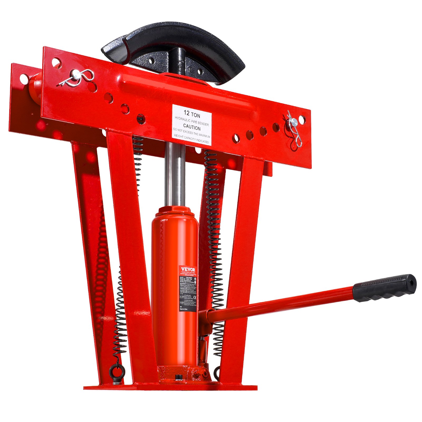 VEVOR MR8080 hidraulični savijač cijevi 12 t, 13–51 mm - Slika 12