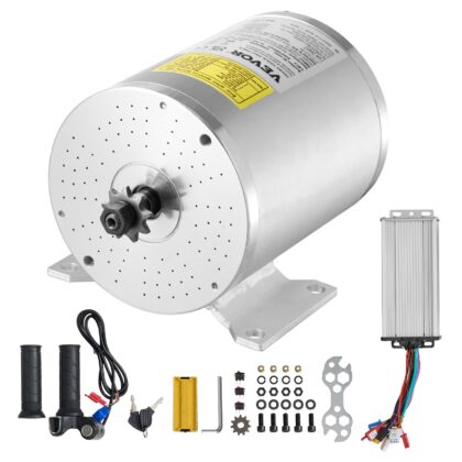 VEVOR JZ48V2000W motor bez četkica 48 V 2000 W s regulatorom