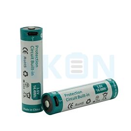2x Keeppower 18650 4000 mAh zaštićena USB-C 8 A