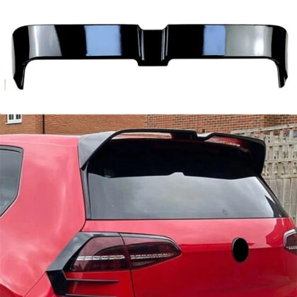 Stražnji krovni spojler za VW Golf 7 GTI R, sjajna crna