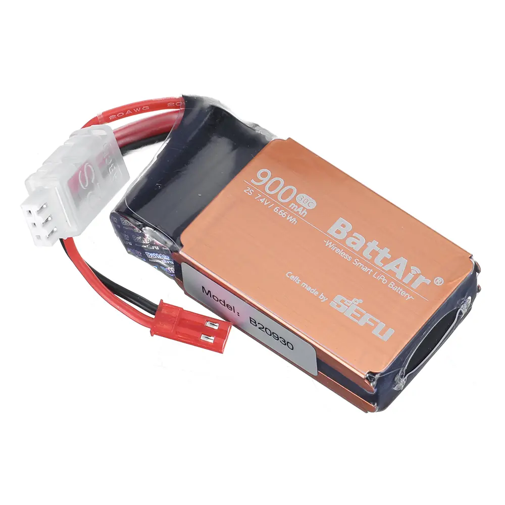 ISDT BattAir 2. gen. 7,4 V 900 mAh 2S LiPo baterija - Slika 6