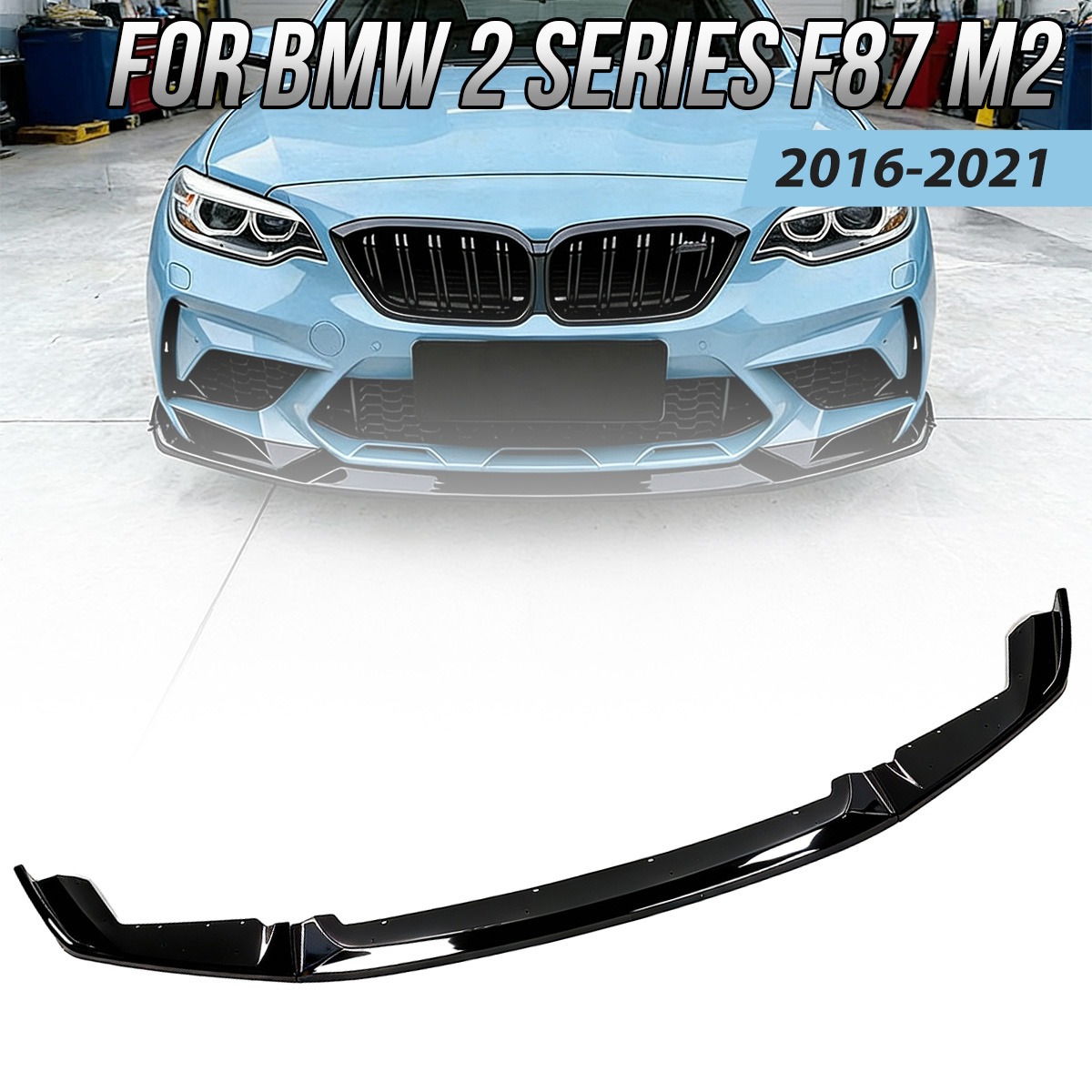 Prednji lip spojler za BMW M2 CS F87 – sjajna crna - Slika 9
