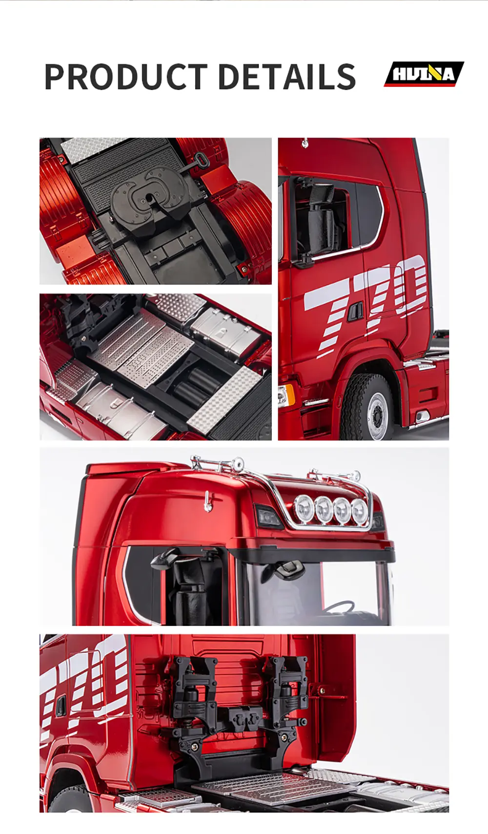 Huina 1501 Scania RC kamion 1:18, 19-kanalni - Slika 20