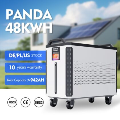 Docan Panda 48 kWh LiFePO4 baterijski paket 51,2 V 942 Ah