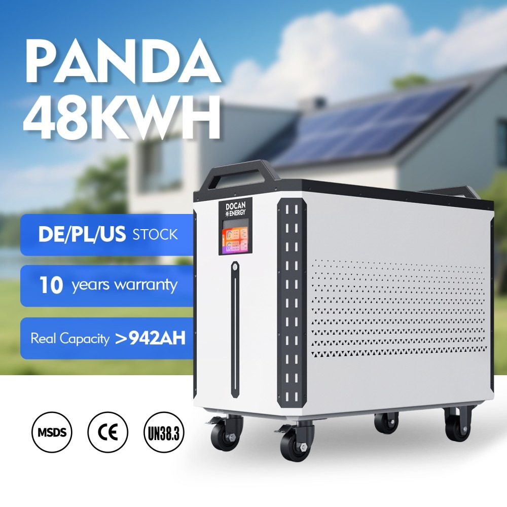 Docan Panda 48 kWh LiFePO4 baterijski paket 51,2 V 942 Ah